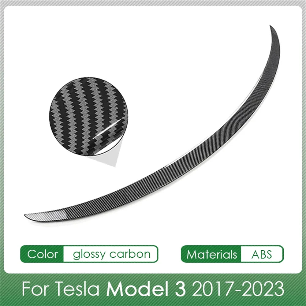 Newest Model 3 Highland 2025 Rear Spoiler – High-Performance Wing for Tesla Model Y (2017-2024) Car Accessories