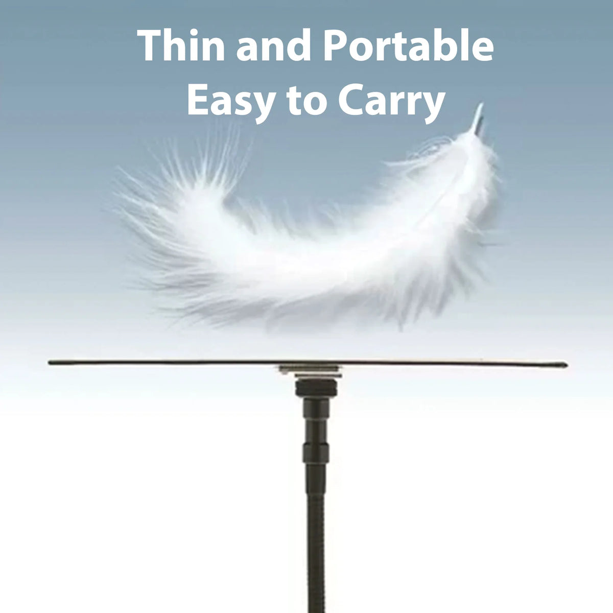 Adjustable Multi-Surface Light Reflector - 9.4 x 9.4 Inch Flexible Optical Reflector for Photography Lighting