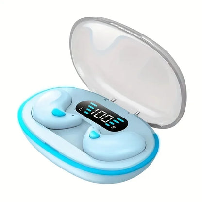 X55 Bluetooth Wireless Earbuds - Ear Hook Headphones With HiFi Stereo Bass Noise Reduction Sports Headset