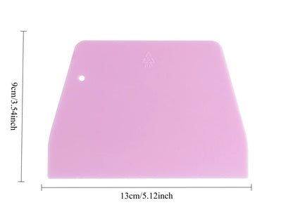 Multipurpose Dough Cutter & Bowl Scraper – Fondant, Bread, Cake Cream & Pastry Baking Tool