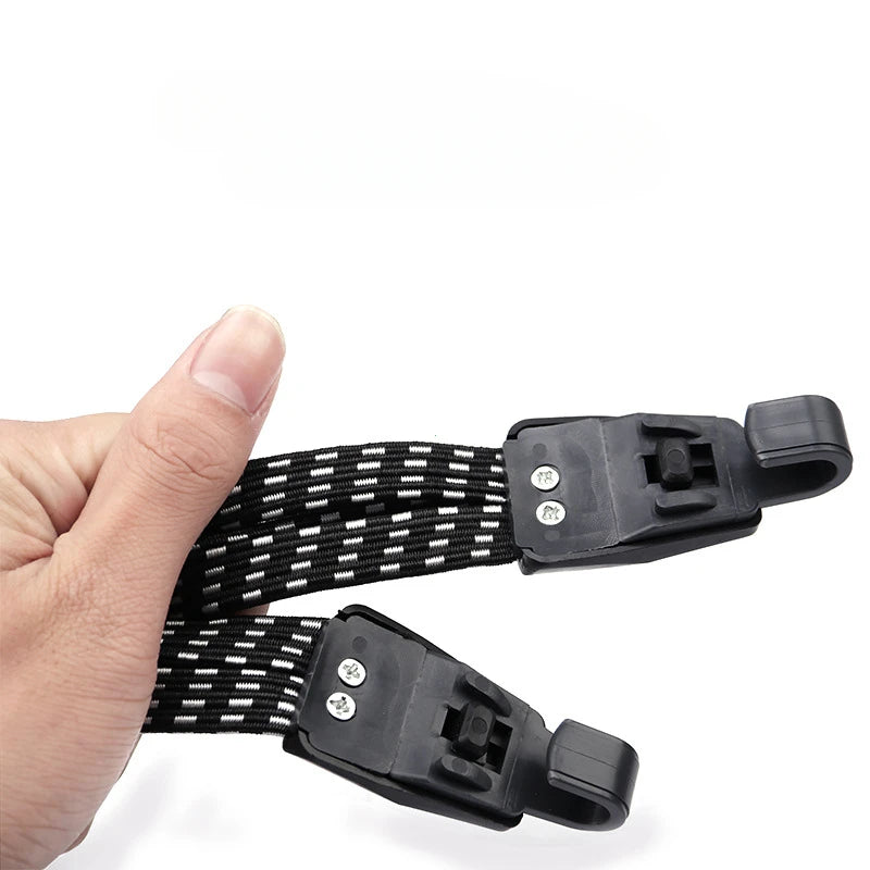 Elastic Bicycle Luggage Carrier Straps with Buckle & Hook – Mountain Bike Rack Rope Belt Accessories