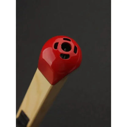 Match-Shaped Open Flame Gas Lighter - Creative Outdoor Kitchen Stove Igniter & Smoking Accessory Gift