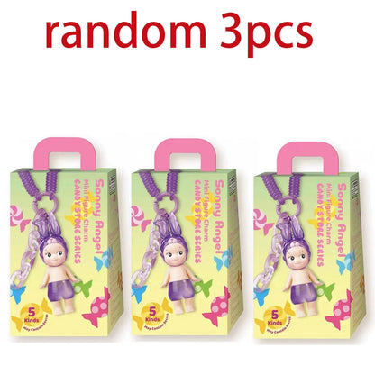 Sonny Angel Candy House Series Blind Box – Cute Doll Keychain Pendant, Handmade Birthday Gift for Girls