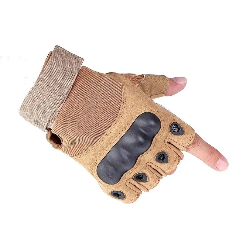 Fitness Anti-Slip Cycling Gloves – Wear-Resistant Tactical Sports & Climbing Half Finger Gloves for Outdoor Use