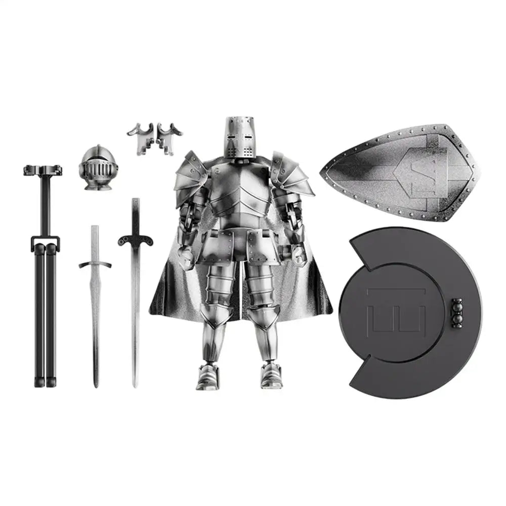 Multi-Jointed Medieval Knight Action Figure – Fully Flexible 360° Movable Body Model Figurine