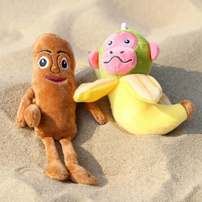 16-18cm Italian Brainrot Plush Keychain – Stuffed Doll Keyring Toy Gift