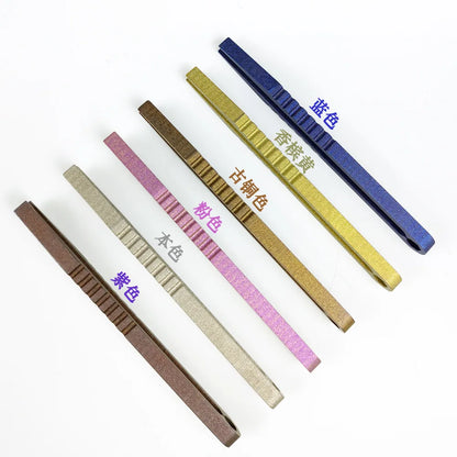 Titanium TC4 Clip Tweezers – EDC Multipurpose Precision Pick-Up Clamping Tool for Outdoor & Maintenance, 6 Colors
