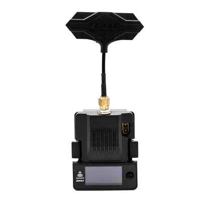 EMAX Aeris Link ExpressLRS ELRS Micro TX Module - 2.4G/915MHz Transmitter with OLED Screen & Cooling Fan for RC FPV Drones