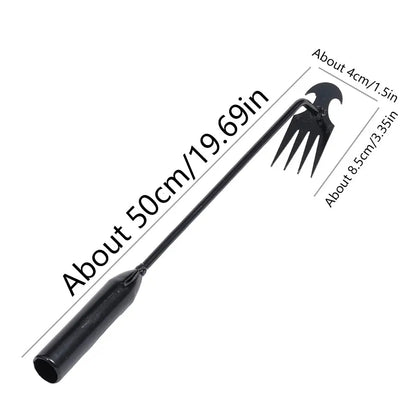Garden Hand Hoe Weeding Tool – Agricultural Farming & Gardening Supplies for Weed Removal, Soil Cultivation & Farm Use Accessories