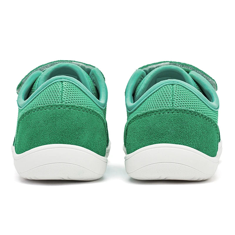 HOBIBEAR Kids Barefoot Sneakers – Lightweight Breathable Mesh Shoes with Hook & Loop, Wide Toe for Toddlers & Kids