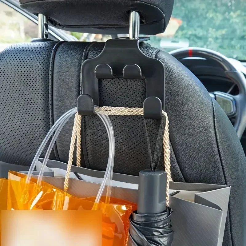 Car Back Seat Hook Phone Holder - Headrest Stand for iPhone, Samsung & All Phones
