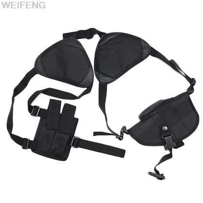 Concealed Carry Shoulder Holster - Adjustable Underarm Pistol Holster for Glock 17/19/22, Beretta M9, PX4, P226