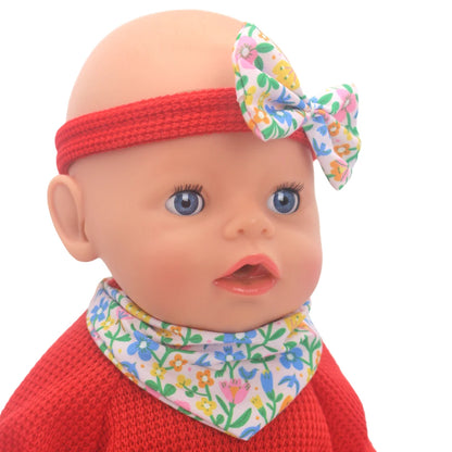 Baby Born Doll Clothes Set – Cute Jumpers, Rompers & Shoes for 13-18 Inch Newborn Dolls, Festival & Birthday Gift