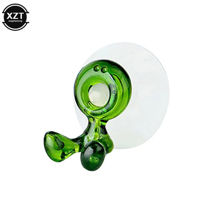 Wall Mount Toothbrush Holder - Bathroom Suction Cup Rack for Toothbrush Storage & Space-Saving Organization