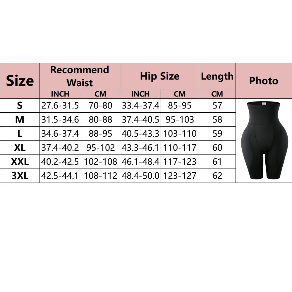 YBFDO Hip Shapewear Panties: Women's Butt Lifter Body Shaper with Pads - Sexy Push Up Panties for Hip Enhancement
