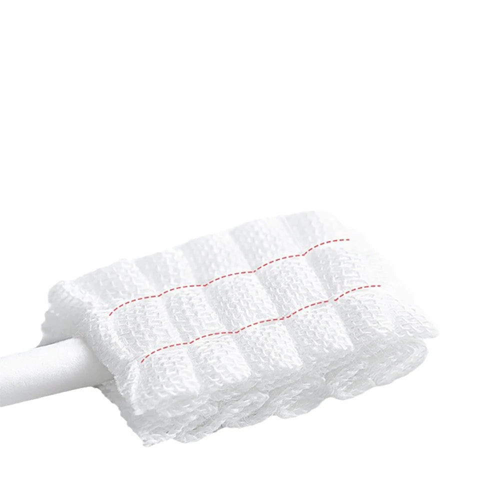 30-Piece Disposable Baby Oral Cleaning Swabs - Newborn Tongue, Gum, and First Tooth Cleaning Care Sticks