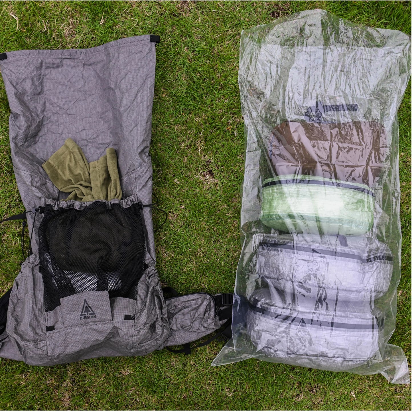 Ultralight Backpack Liner Bag - 14g Waterproof Polycro Inner Dry Storage Bag for Hiking, Trekking & Camping