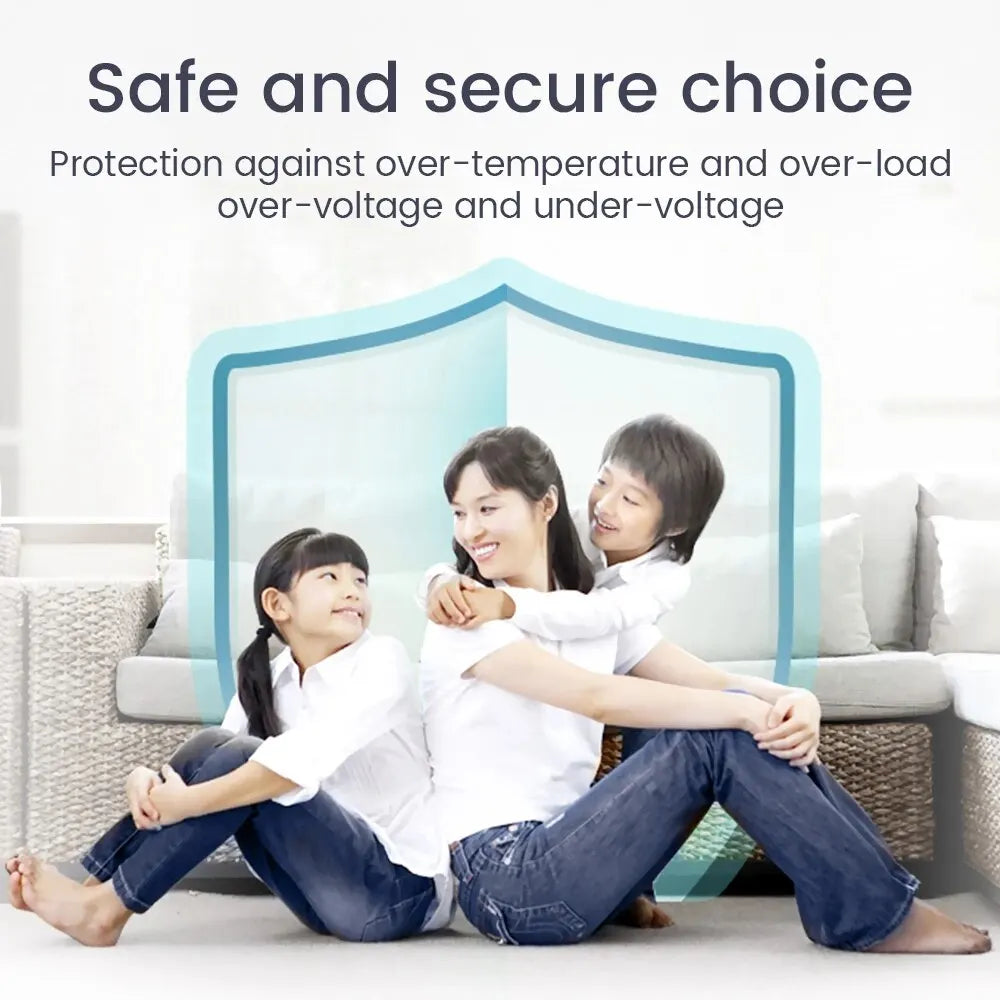 TUYA WiFi/ZigBee Smart Circuit Breaker – MCB with Over Current & Under Voltage Protection, Power Metering, 1-63A Remote Control Switch