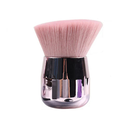Professional Mushroom Nail Brush - Round Gel Dust Cleaning Brush for Manicure & Makeup