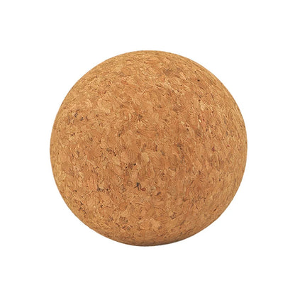 Cork Massage Ball — Back & Foot Myofascial Therapy for Muscle Relaxation, Tension Release & Trigger Point Massage