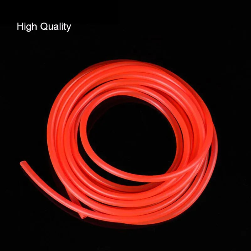 Silicon Aquarium Oxygen Pump Hose - 4x6mm, 1m/3m/5m/10m, Food Grade Tube for Fish Tank & Pond