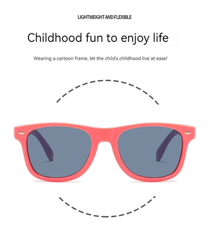 Children’s Colorful Sunglasses – UV Resistant Summer Shades for Boys & Girls