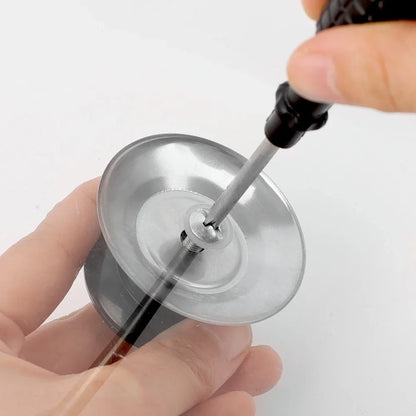 Colored Stainless Steel Pot Lid Knobs - Universal Pan Lid Replacement Handle with Screwdriver