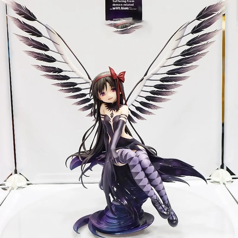 Puella Magi Madoka Magica Akemi Homura Figure – PVC Anime Girl Action Toy & GK Collectible Statue Gift