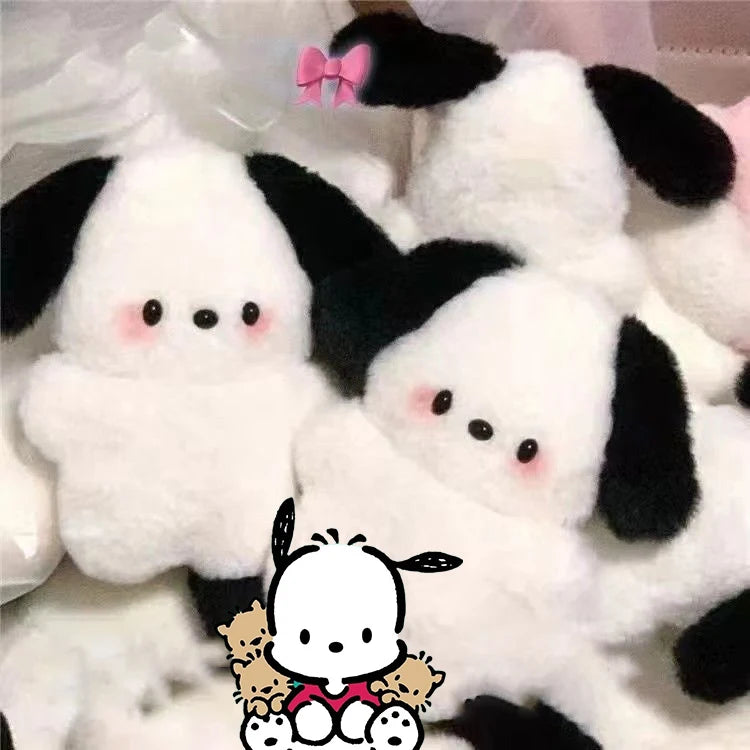 Pochacco Key Chain, Sanrio Cute Doll Girl DIY Bag Pendant, Kawaii Room Decoration, Children’s Pillow, Couple Gift, Cute Christmas Gift