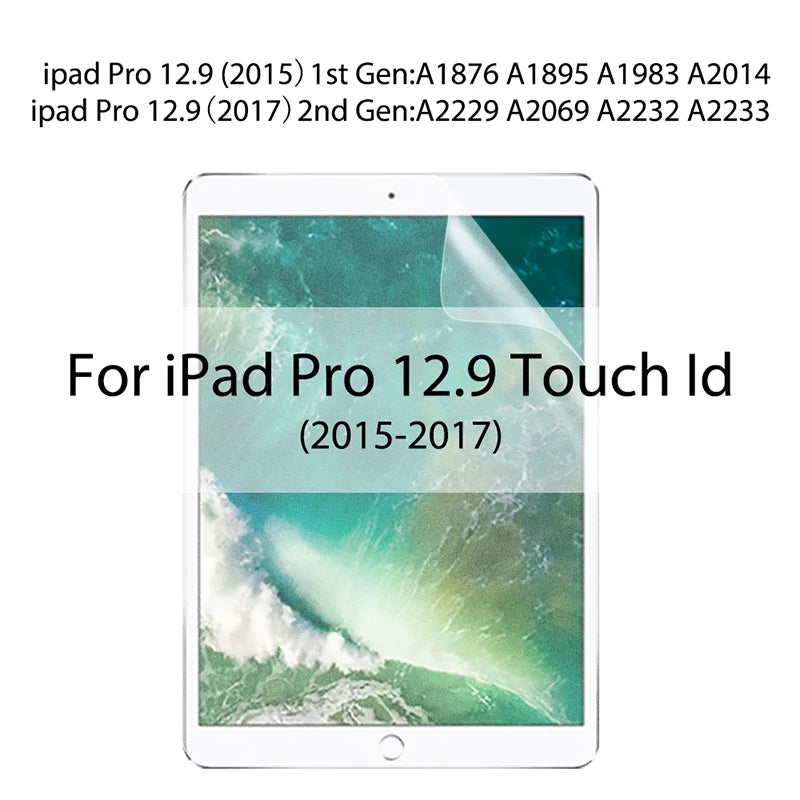 3-Pack Tempered Glass Screen Protector - Apple iPad 10th 9th 8th 7th Mini Air & Pro Series