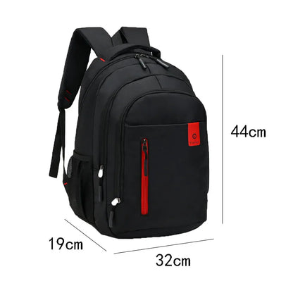 Men’s Oxford Waterproof Backpack – Business Laptop Rucksack for Travel, Work & High School Students
