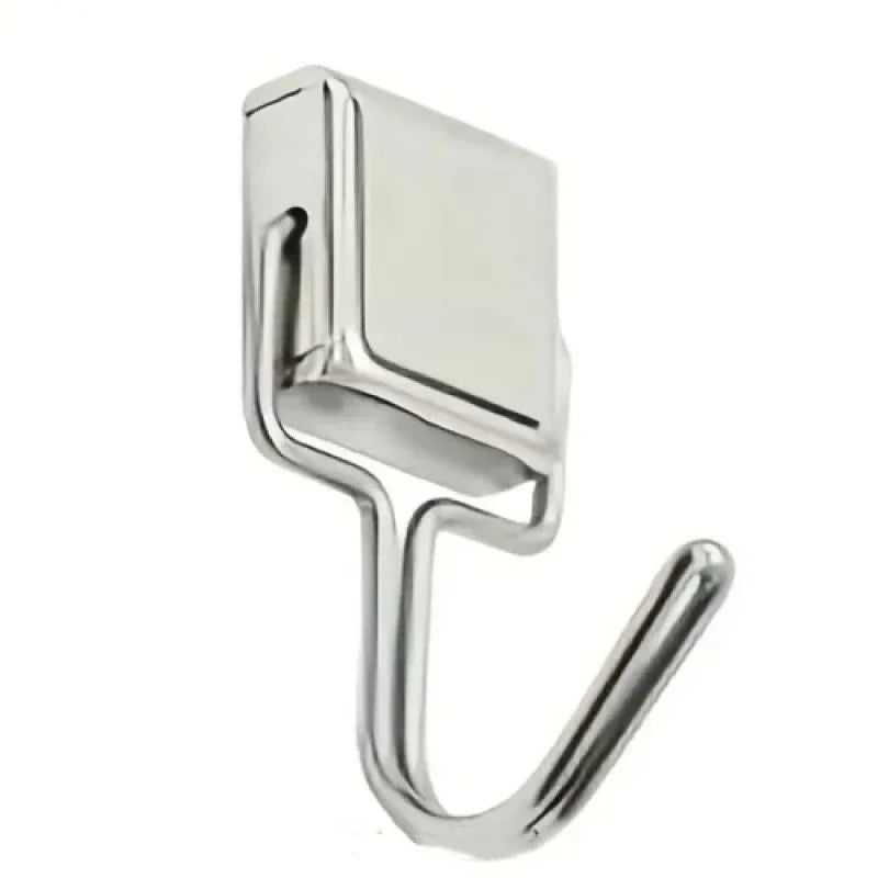 50PCS Strong Magnetic Hooks — Multi-Purpose Home, Kitchen & Bathroom Storage Hangers