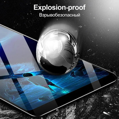 4 Pack Samsung Galaxy A52 Screen Protector – 9H Tempered Glass Full Cover with Strong Adhesive