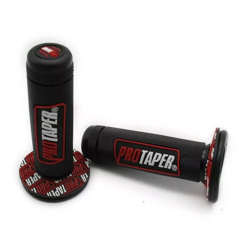 7/8" Motorcycle Handlebar Grip Gel Brake Handles – Rubber Grips for CRF, EXC, YZF, Protaper Dirt & Pit Bikes