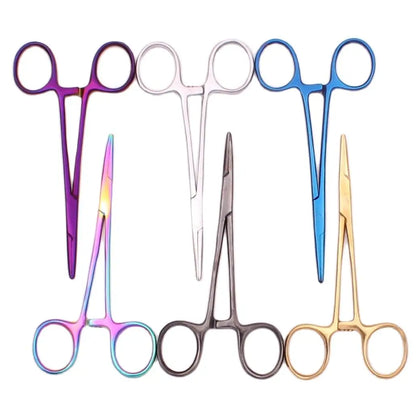 13cm Pet Hemostatic Forceps – Professional Japanese Stainless Steel Tool for Dogs & Cats, Grooming & Injury Care