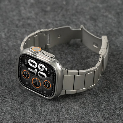 Titanium Luxury Business Strap for Apple Watch Ultra 2/1 – 49mm, Series 10/9/8/7/6, Metal Band for iWatch 46mm/45mm/44mm