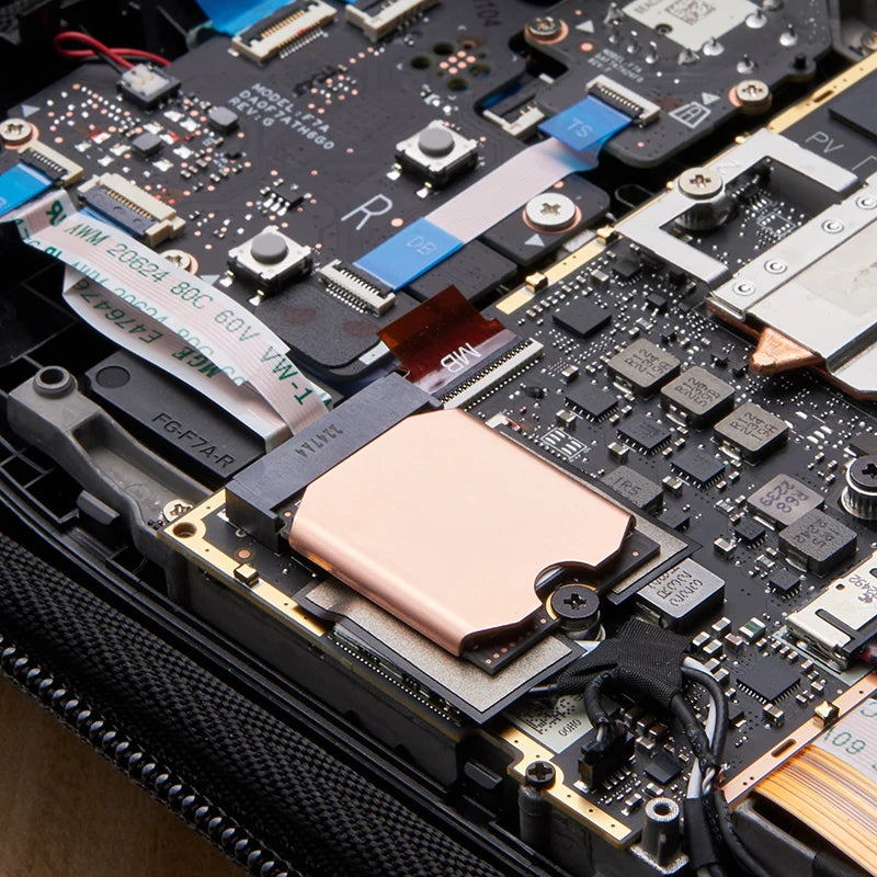 FinalCool TN30 Copper Heat Sink & Thermal Pad — Cooling Accessory for Steam Deck Console & M.2 2230 SSD