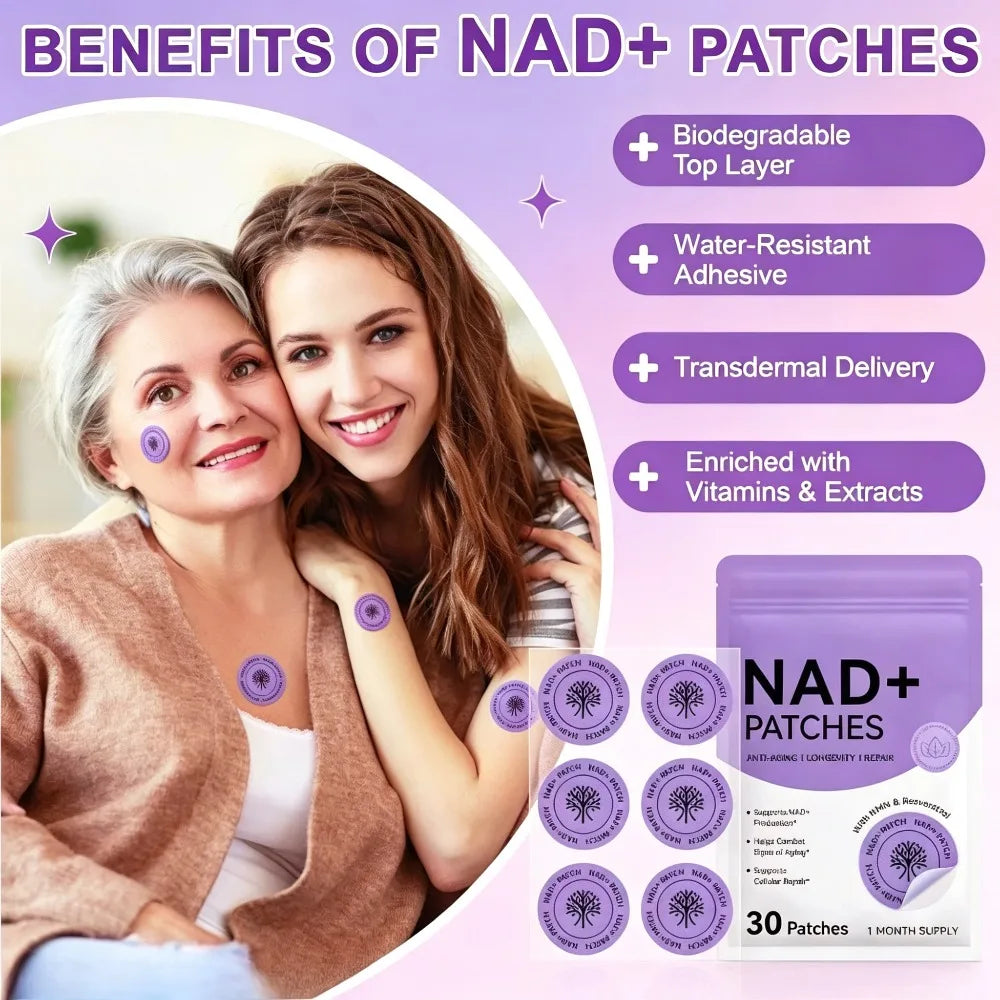 30-Piece Weight Management Patches - Easy-Use Body Care Stickers