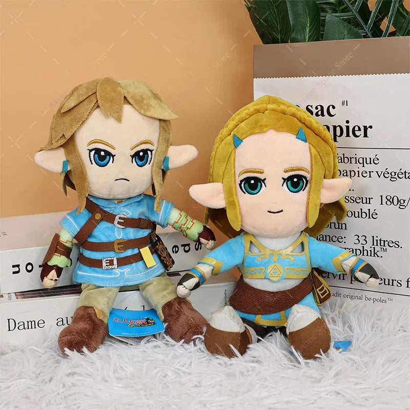 Zelda Breath of the Wild Plush Toys — Link, Bokoblin & Korok Soft Stuffed Anime Dolls, Kids Christmas Gift