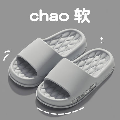 Men’s Summer Cloud Slippers – Soft Non-Slip Sole Sandals for Home, Beach, Indoor & Outdoor Casual Wear