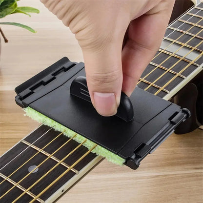 Guitar String Cleaner Cloth - Fretboard Maintenance Tool for Violin, Bass, Ukulele & Electric Guitars