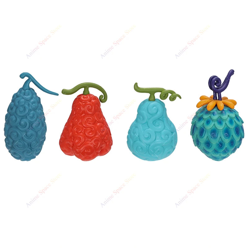 12pcs One Piece Devil Fruit Figures Set – Boa Hancock Love-Love, Robin Flower-Flower, Fish-Fish & Azure Dragon Model Toys