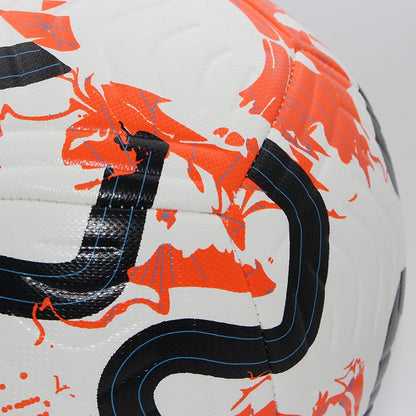 Size 5 Soccer Ball - Machine-Stitched PU Material for Outdoor Matches, Football Training, and Sports Leagues