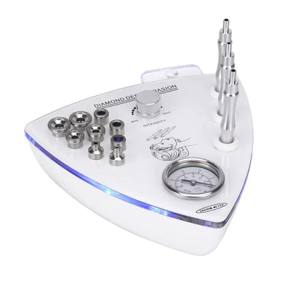 Professional Diamond Microdermabrasion Machine — Facial Exfoliation with Water Spray & 65-68cmHg Suction