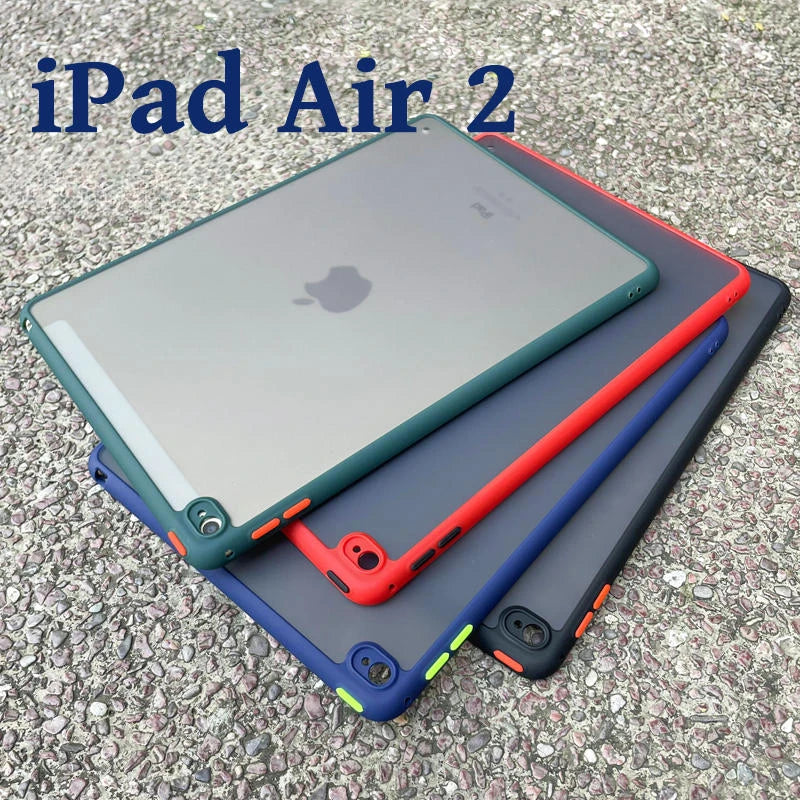 Matte iPad Hard PC Case - Protective Back Shell Cover for iPad Pro 11/13, 12.9, 10.2, 10.9, 10th/11th Gen, A16 & Air 5/6