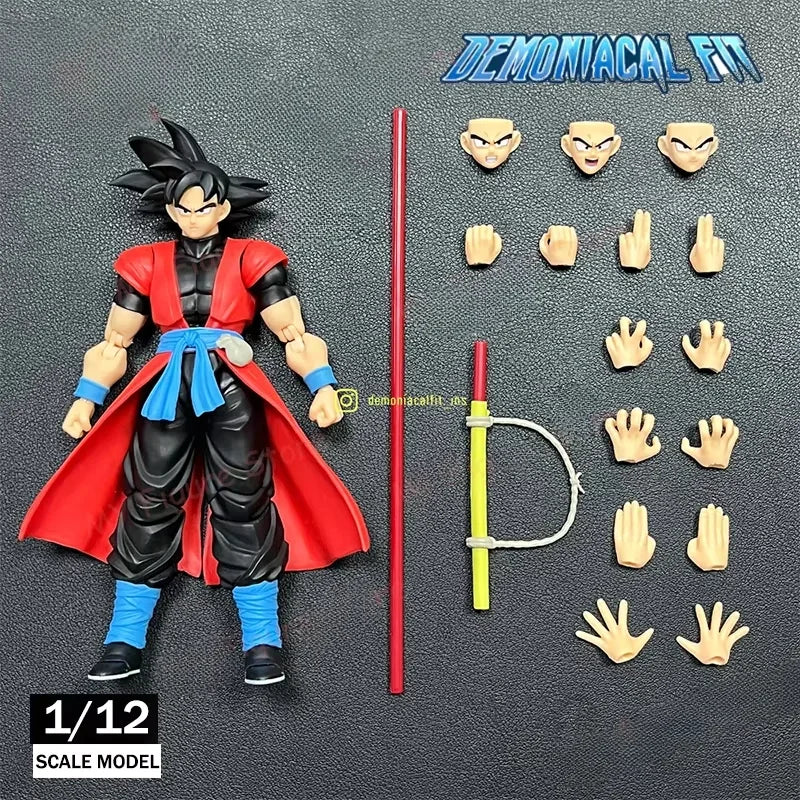 Dragon Ball SHF SSJ4 Super Saiyan 4 Goku & Broly Action Figures — Demoniacal Fit Collectible Model Toy