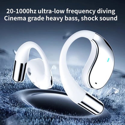 Wireless Bluetooth Translation Earbuds - Real-Time AI Translator Headphones with 140 Language Support for Travel & Business