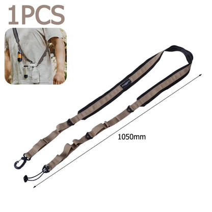 Adjustable Camping Shoulder Straps – Durable Webbing Loop Carry System for Hiking, Outdoor Gear & Travel