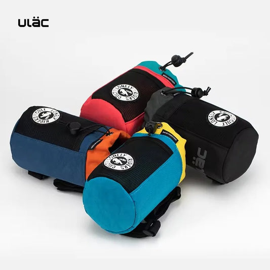 C-HOLD Bike Handlebar Stem Bag — Insulated Water Bottle & Snack Storage Pouch for Touring, Commuting, Bikepacking