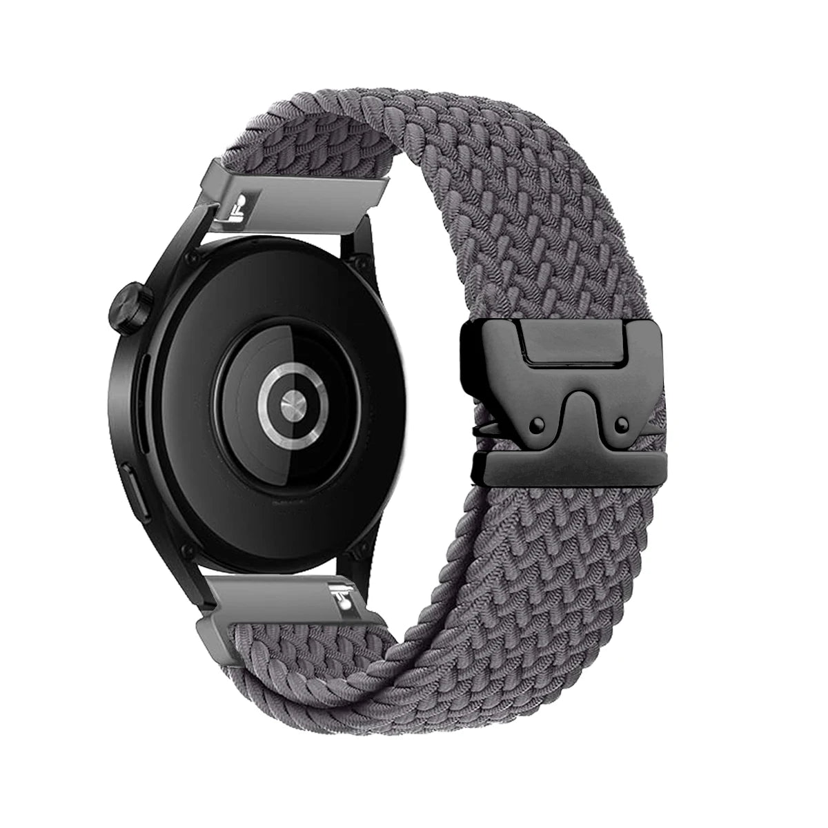 Braided Loop Watch Band – 18/20/22mm Parachute Style Strap for Garmin Venu/3/3S, Forerunner 265/265S/645, Samsung & Huawei GT Watches